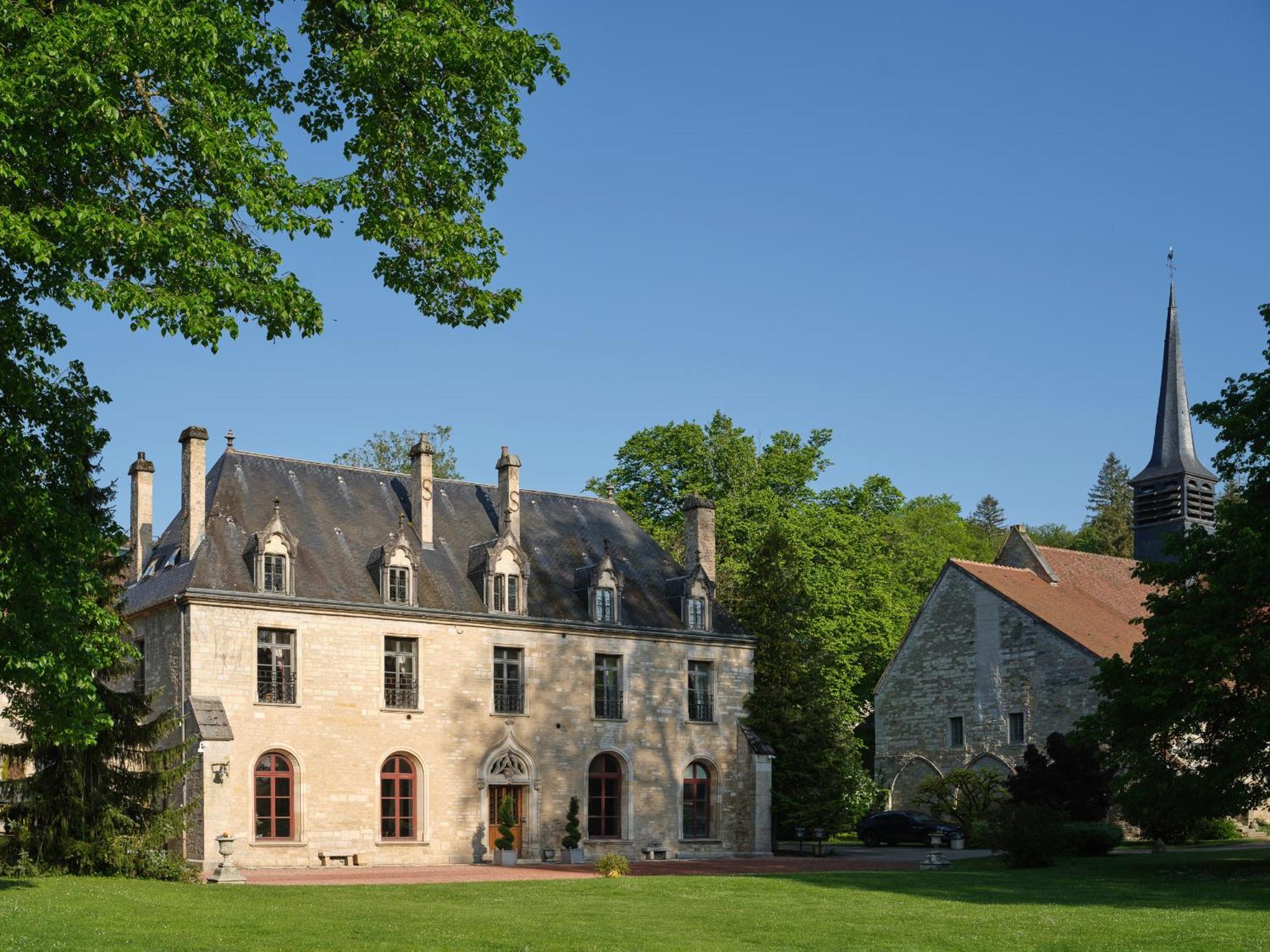 Abbaye De La Bussiere Hotel Buitenkant foto